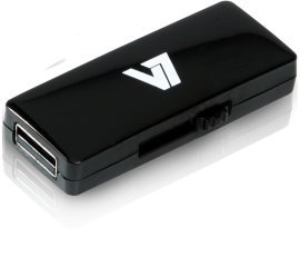 V7 Unità flash USB 2.0 estraibile da 8GB nera