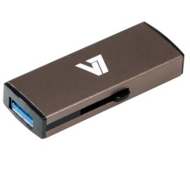 V7 Slide-In USB 3.0 Flash Drive 8GB grigio