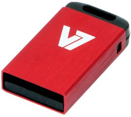 V7 Unità di memoria flash Nano USB 2.0 da 16GB rossa
