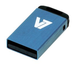 V7 Unità di memoria flash Nano USB 2.0 da 16GB blu