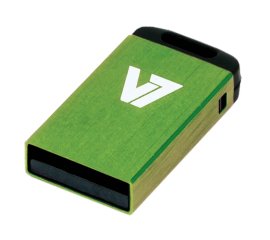 V7 Unità flash Nano USB 2.0 da 8GB verde