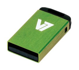 V7 Unità flash Nano USB 2.0 da 4GB verde