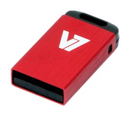V7 Unità flash Nano USB 2.0 da 8GB rossa