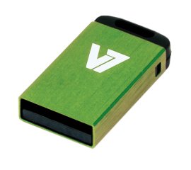V7 Unità flash Nano USB 2.0 da 32GB verde