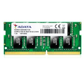 ADATA 8GB DDR4 SO-DIMM 2133MHZ 204 pin memoria 1 x 8 GB