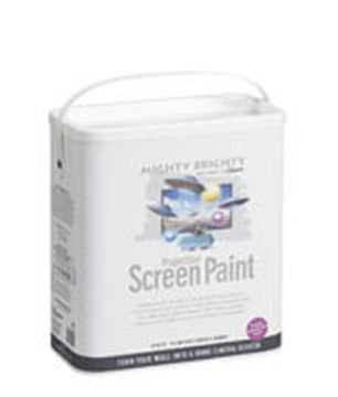 Vogel's Mighty Brighty Projection Screen Paint - Tailor-made Screen & Border
