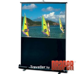 Draper Traveller Portable Projection Screen schermo per proiettore 185,4 cm (73") 16:9