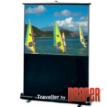 Draper Traveller Portable Projection Screen schermo per proiettore 2,54 m (100") 4:3