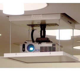 Draper Micro Projector Lift supporto per proiettore Soffitto Grigio