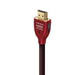 AudioQuest 3886530033 cavo HDMI 2 m HDMI tipo A (Standard) Nero, Rosso