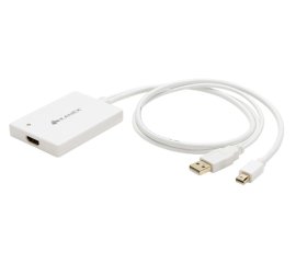 Kanex iAdapt 20 Mini DisplayPort / HDMI + Audio adattatore grafico USB Bianco