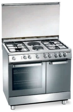 Tecnogas D 923 NXS cucina Combi Stainless steel A