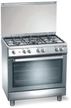 Tecnogas D 802 XS cucina Gas Stainless steel