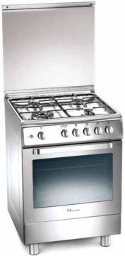 Tecnogas D 662 XS cucina Gas naturale Gas Stainless steel