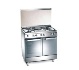 Tecnogas D 881 XS cucina Elettrico Gas Stainless steel A