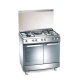 Tecnogas D 881 XS cucina Elettrico Gas Stainless steel A 2
