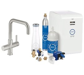 GROHE Blue Chilled & Sparkling Acciaio inossidabile