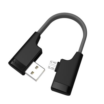 Kanex ClipOn cavo USB 0,12 m USB A Micro-USB A Nero