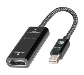 AudioQuest MDPDONGLE cavo e adattatore video Mini DisplayPort HDMI tipo A (Standard) Nero