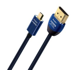 AudioQuest Slinky cavo HDMI 2 m HDMI tipo D (Micro) HDMI tipo A (Standard) Nero
