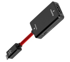 AudioQuest MHLHDMIAD cavo e adattatore video HDMI tipo A (Standard) Micro-USB Tipo B Nero, Rosso