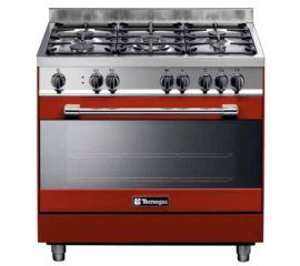 Tecnogas PT999RS cucina Gas Rosso A