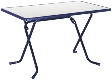 Best 26521120 tavolo da esterno Blu, Bianco Forma rettangolare