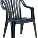 Best 18090950 sedia da esterno Pranzo Seduta rigida Schienale rigido Plastica Antracite 2