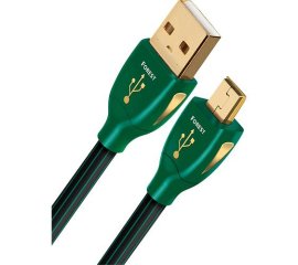 AudioQuest 0.75m Forest Mini-USB cavo USB 0,75 m USB A Mini-USB B Nero