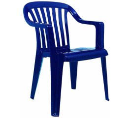 Best 18080520 sedia da esterno Pranzo Seduta rigida Schienale rigido Plastica Blu