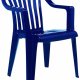 Best 18080520 sedia da esterno Pranzo Seduta rigida Schienale rigido Plastica Blu 2