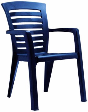 Best 15120020 sedia da esterno Pranzo Seduta rigida Schienale rigido Plastica Blu