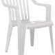 Best 18080500 sedia da esterno Pranzo Seduta rigida Schienale rigido Plastica Bianco 2