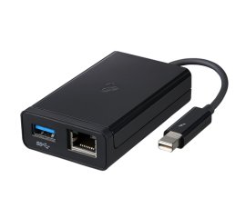 Kanex Thunderbolt/Gigabit Ethernet + USB 3.0 Nero