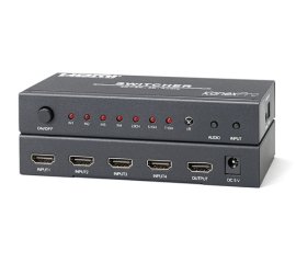 KanexPro SW-HD4X1AUD4K conmutador de vídeo HDMI