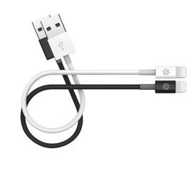 Kanex Lightning / USB 2.0, 0.15 m 0,15 m Nero, Bianco