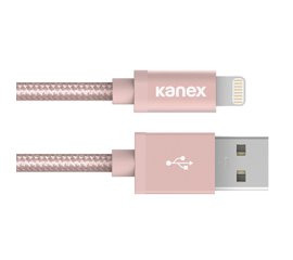 Kanex 1.2m, Lightning/USB-A 1,2 m Oro, Rosa