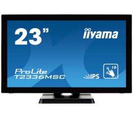 iiyama ProLite T2336MSC-B2 Monitor PC 58,4 cm (23") 1920 x 1080 Pixel Full HD LED Touch screen Nero
