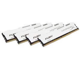 HyperX FURY White 32GB DDR4 2400MHz Kit memoria 4 x 8 GB