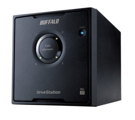 Buffalo DriveStation HD-QHU3 array di dischi 8 TB Desktop Nero