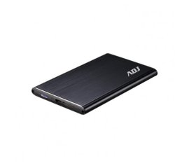 Adj 120-00020 contenitore di unità di archiviazione Box esterno HDD/SSD Nero 2.5"