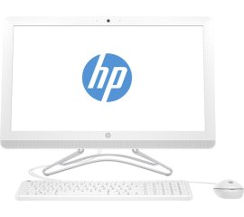 HP 24 -e010nl Intel® Core™ i3 i3-7100U 60,5 cm (23.8") 1920 x 1080 Pixel PC All-in-one 8 GB DDR4-SDRAM 1 TB HDD NVIDIA® GeForce® 920MX Windows 10 Home Wi-Fi 5 (802.11ac) Bianco