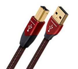 AudioQuest 5m Cinnamon USB A-B cavo USB USB 2.0 USB B Nero