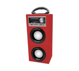 New Majestic 115078/RD portable/party speaker Rosso 6 W
