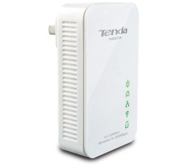 Tenda PW201A adattatore di rete PowerLine 300 Mbit/s Collegamento ethernet LAN Wi-Fi Bianco 1 pz