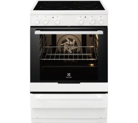 Electrolux EKC6030CJW cucina Built-in cooker Elettrico Nero, Bianco A