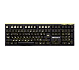COUGAR Gaming 300K tastiera USB QWERTY Inglese US Nero, Giallo