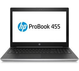 HP ProBook 455 G5 Computer portatile 39,6 cm (15.6") Full HD AMD A10 A10-9620P 8 GB DDR4-SDRAM 256 GB SSD Wi-Fi 5 (802.11ac) Windows 10 Pro Nero, Argento