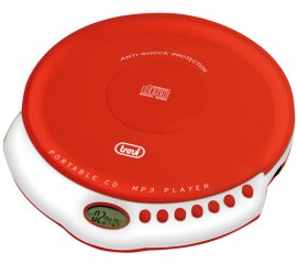 Trevi CMP 498 Lettore CD portatile Rosso, Bianco