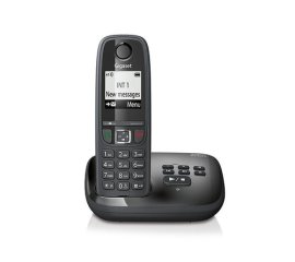 Gigaset AS405A Telefono analogico/DECT Nero
